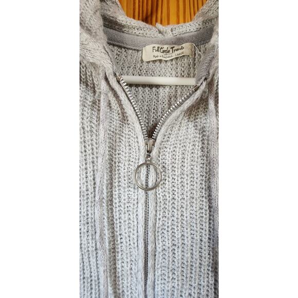 Zip ragged crop sweater - Picture 6 of 8